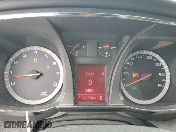 2012 GMC Terrain SLE-2 with VIN 2GKFLSE5XC6386346, listed as a Copart auction lot 46356905 with 161,358 mi miles and Clean Title. Bid and sale history available at DreamBid. Image 9.