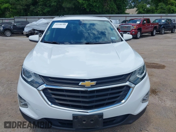 2020 Chevrolet Equinox LT with VIN 2GNAXUEVXL6206246, listed as a IAAI auction lot 42240708 with 141,538 mi miles and . Bid and sale history available at DreamBid. Image 6.