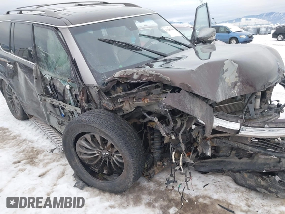 2015 Infiniti QX80 with VIN JN8AZ2NEXF9087473, listed as a IAAI auction lot 41282361 with Not provided miles and . Bid and sale history available at DreamBid. Image 6.