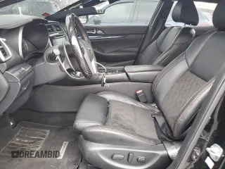 2023 Nissan Maxima SR with VIN 1N4AA6EV8PC501449, listed as a Copart auction lot 46982095 with 19,653 mi miles and Salvage title. Bid and sale history available at DreamBid. Image 7.
