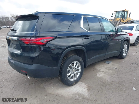 2023 Chevrolet Traverse LS with VIN 1GNERFKW4PJ226330, listed as a IAAI auction lot 41719795 with 42,334 mi miles. Bid and sale history available at carsss.com. Image 4.
