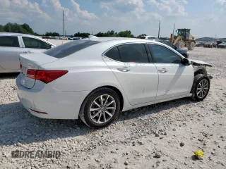 2019 Acura TLX with VIN 19UUB1F30KA003482, listed as a Copart auction lot 57511055 with 64,786 mi miles and Salvage title. Bid and sale history available at DreamBid. Image 3.