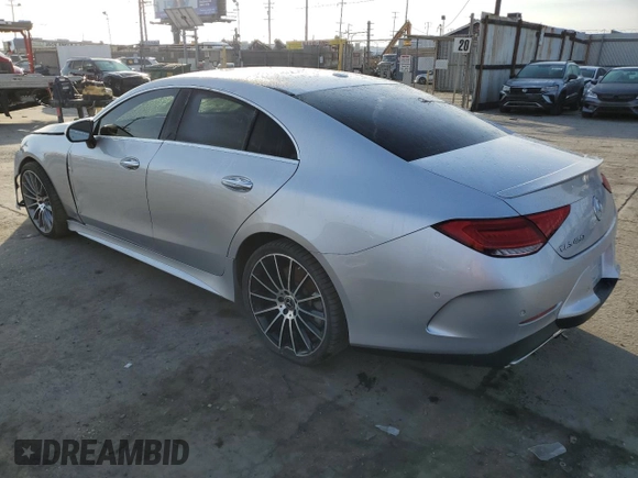 2019 Mercedes-Benz CLS with VIN WDD2J5JB3KA027280, listed as a Copart auction lot 80944794 with 32,159 mi miles and Salvage Title. Bid and sale history available at carsss.com. Image 2.