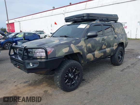 2004 Toyota 4Runner SR5 with VIN JTEBT14R648014227, listed as a IAAI auction lot 41582930 with 217,348 mi miles and . Bid and sale history available at DreamBid. Image 18.