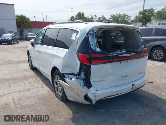 2023 Chrysler Pacifica Limited with VIN 2C4RC1GG7PR566163, listed as a IAAI auction lot 42393988 with 59,354 mi miles and . Bid and sale history available at DreamBid. Image 17.