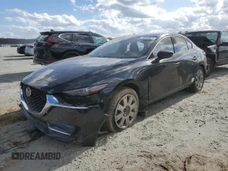2021 Mazda 3 2.5 Turbo with VIN JM1BPBAY2M1327567, listed as a Copart auction lot 75093044 with Not Provided miles and Non Repairable. Bid and sale history available at DreamBid. Image 1.