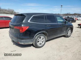 2016 Honda Pilot LX with VIN 5FNYF5H12GB030768, listed as a Copart auction lot 46689545 with 143,471 mi miles and Salvage Title. Bid and sale history available at DreamBid. Image 3.