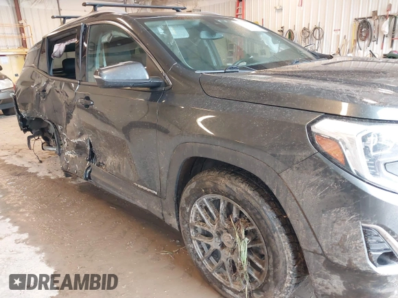 2020 GMC Terrain SLT z VIN 3GKALVEX9LL160887, wystawiony jako IAAI lot #42320027 z przebiegiem 63 044 mil mil oraz . Historia ofert i sprzedaży dostępna na DreamBid. Obrazek 19.