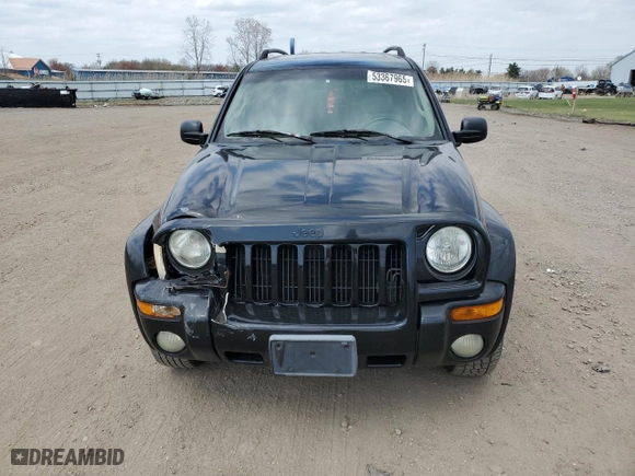 2002 Jeep Liberty Limited with VIN 1J4GL58K12W185761, listed as a Copart auction lot 53367965 with 163,561 mi miles and Salvage Title. Bid and sale history available at carsss.com. Image 5.