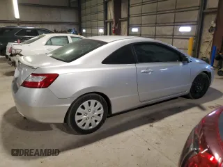2008 Honda Civic Cpe LX with VIN 2HGFG12648H562554, listed as a Copart auction lot 42913665 with 164,719 mi miles and Clean Title. Bid and sale history available at carsss.com. Image 3.