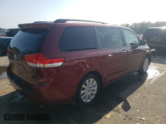 2013 Toyota Sienna XLE with VIN 5TDDK3DC5DS065463, listed as a Copart auction lot 50648205 with 112,779 mi miles and Salvage Title. Bid and sale history available at DreamBid. Image 3.