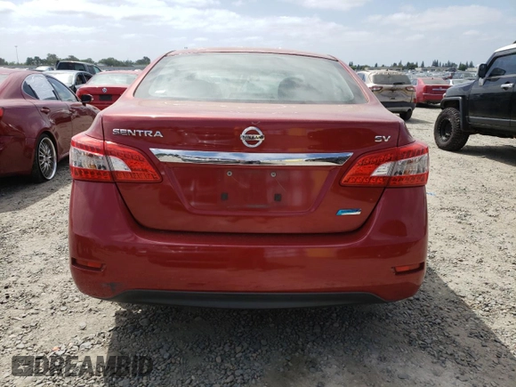 2014 Nissan Sentra S with VIN 3N1AB7AP6EY254265, listed as a Copart auction lot 54309965 with 151,071 mi miles and Clean Title. Bid and sale history available at DreamBid. Image 6.