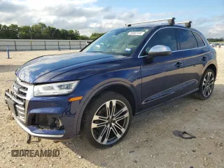 2018 Audi SQ5 Prestige with VIN WA1C4AFY8J2223987, listed as a Copart auction lot 70592134 with 39,435 mi miles and Salvage Title. Bid and sale history available at DreamBid. Image 1.