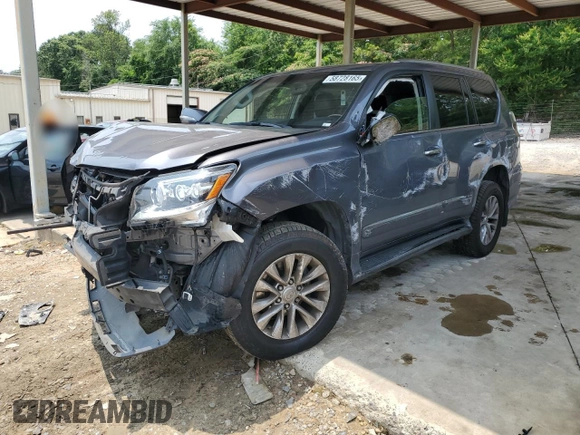2018 Lexus GX 460 z VIN JTJBM7FX2J5196812, wystawiony jako Copart lot #58728165 z przebiegiem 141 353 mil mil oraz Szkoda całkowita • Salvage title. Historia ofert i sprzedaży dostępna na DreamBid. Obrazek 1.