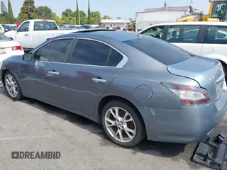 2012 Nissan Maxima S with VIN 1N4AA5AP7CC809224, listed as a IAAI auction lot 42602623 with 125,822 mi miles and . Bid and sale history available at DreamBid. Image 3.