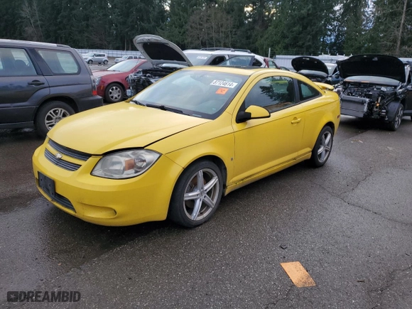 2008 Chevrolet Cobalt Sport with VIN 1G1AM18B987148972, listed as a Copart auction lot 87124614 with 192,056 mi miles and Clean Title. Bid and sale history available at carsss.com. Image 1.