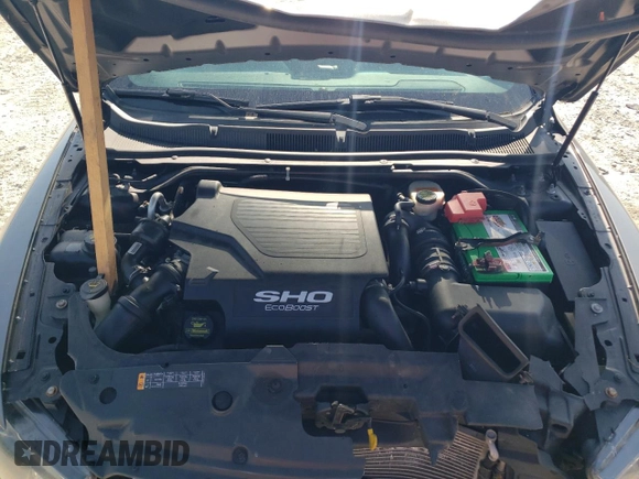 2013 Ford Taurus SHO with VIN 1FAHP2KT9DG139953, listed as a Copart auction lot 60977295 with 196,162 mi miles and Clean title. Bid and sale history available at DreamBid. Image 11.