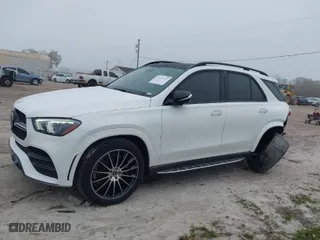 2022 Mercedes-Benz GLE with VIN 4JGFB4KB8NA746431, listed as a IAAI auction lot 41477424 with 49,367 mi miles. Bid and sale history available at carsss.com. Image 15.