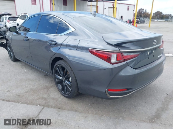 2024 Lexus ES 300h with VIN 58ABA1C18RU039512, listed as a IAAI auction lot 42051732 with 19,728 mi miles and . Bid and sale history available at DreamBid. Image 3.