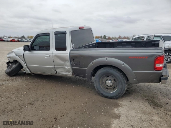 2006 Ford Ranger STX with VIN 1FTYR44U66PA60099, listed as a Copart auction lot 77531634 with 124,806 mi miles and Clean Title. Bid and sale history available at carsss.com. Image 2.