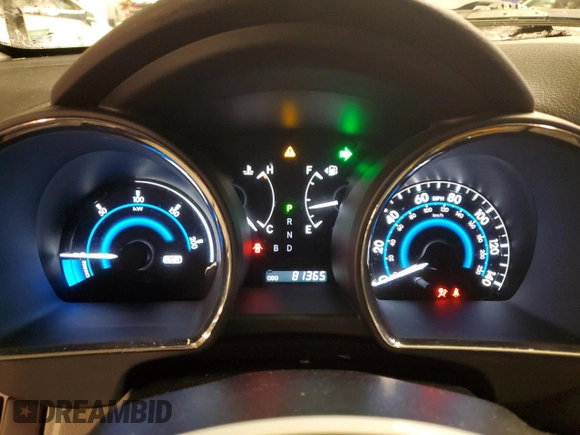 2010 Toyota Highlander Hybrid with VIN JTEBW3EHXA2039378, listed as a Copart auction lot 87693835 with 81,365 mi miles and Salvage Title. Bid and sale history available at carsss.com. Image 9.