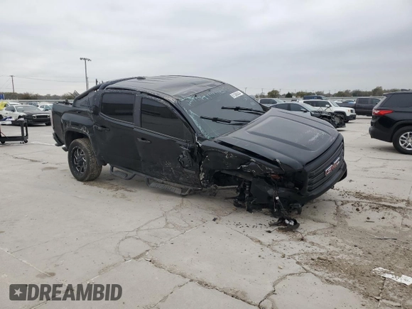2018 GMC Canyon 4WD All Terrain w/Cloth with VIN 1GTG6CEN0J1207762, listed as a Copart auction lot 81380434 with 0 mi miles and Salvage Title. Bid and sale history available at carsss.com. Image 4.