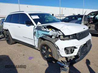 2023 Jeep Grand Cherokee Limited with VIN 1C4RJGBG2PC521012, listed as a IAAI auction lot 41145914 with 51,686 mi miles and . Bid and sale history available at DreamBid. Image 1.