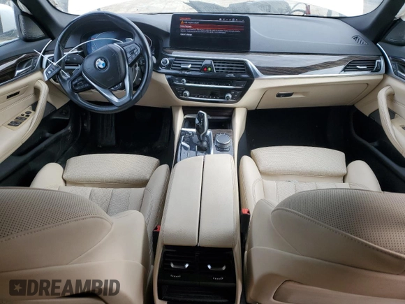 2021 BMW 5 Series 530i xDrive with VIN WBA13BJ00MWX25684, listed as a Copart auction lot 89395415 with 74,907 mi miles and Salvage Title. Bid and sale history available at DreamBid. Image 8.