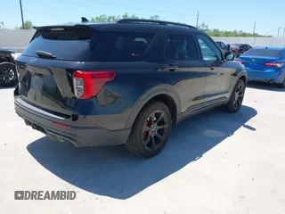 2020 Ford Explorer ST with VIN 1FM5K8GC8LGA39036, listed as a IAAI auction lot 41978033 with 93,348 mi miles and . Bid and sale history available at DreamBid. Image 4.