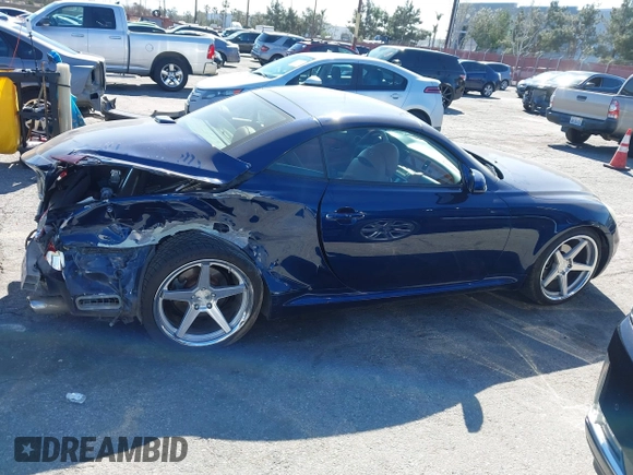 2005 Lexus SC with VIN JTHFN48Y550070516, listed as a IAAI auction lot 41663781 with Not Provided miles. Bid and sale history available at carsss.com. Image 13.