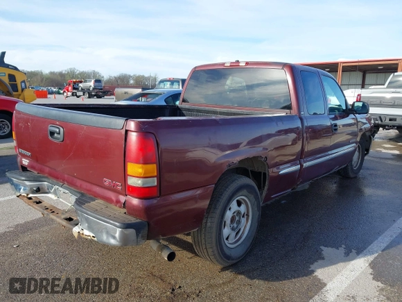 2000 GMC Sierra 1500 SLE with VIN 1GTEC19V0YZ168472, listed as a IAAI auction lot 41837734 with 277,163 mi miles and . Bid and sale history available at DreamBid. Image 4.