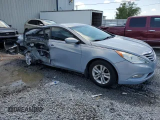 2013 Hyundai Sonata GLS with VIN 5NPEB4AC8DH640529, listed as a Copart auction lot 51281265 with 26,193 mi miles and Salvage Title. Bid and sale history available at carsss.com. Image 4.