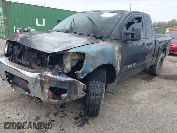 2008 Nissan Titan SE with VIN 1N6AA06A18N340867, listed as a IAAI auction lot 41945393 with Not Provided miles. Bid and sale history available at carsss.com. Image 17.