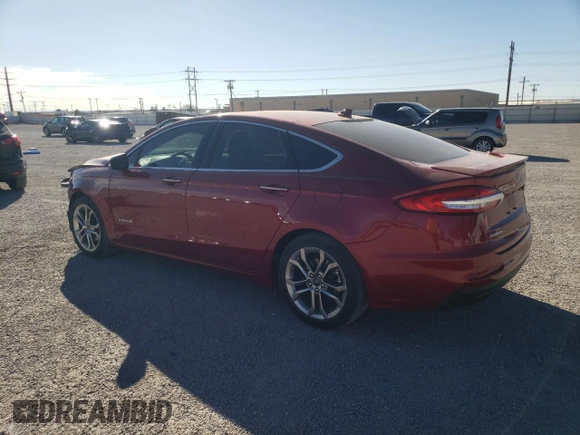 2019 Ford Fusion Hybrid Titanium with VIN 3FA6P0RU6KR273786, listed as a Copart auction lot 39203213 with 39,615 mi miles. Bid and sale history available at carsss.com. Image 2.