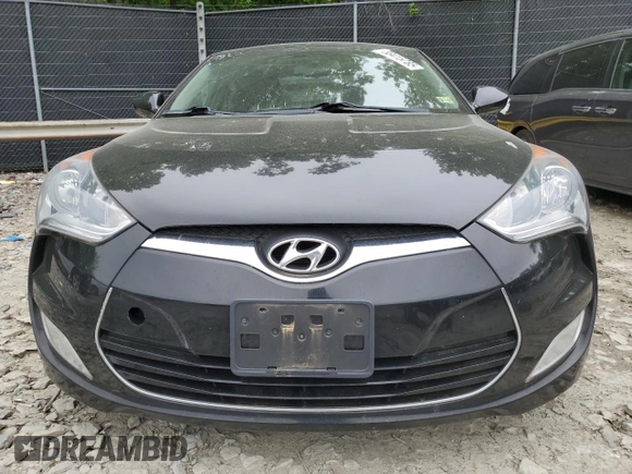 2012 Hyundai Veloster w/Black Int with VIN KMHTC6AD5CU065525, listed as a Copart auction lot 56415785 with 100,151 mi miles and Salvage title. Bid and sale history available at DreamBid. Image 5.