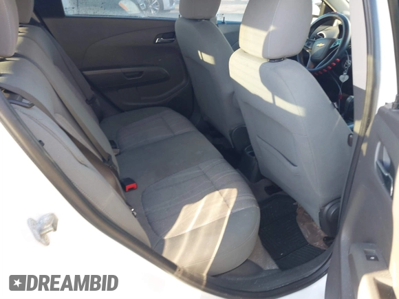2014 Chevrolet Sonic LT with VIN 1G1JC6SH8E4231285, listed as a IAAI auction lot 41680059 with 167,666 mi miles. Bid and sale history available at carsss.com. Image 8.