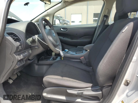 2017 Nissan LEAF SL with VIN 1N4BZ0CP9HC310509, listed as a Copart auction lot 61179593 with 50,219 mi miles. Bid and sale history available at carsss.com. Image 7.