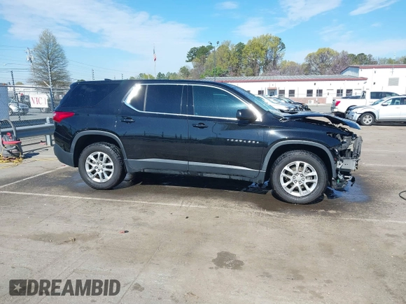 2020 Chevrolet Traverse LS with VIN 1GNERFKW7LJ207118, listed as a IAAI auction lot 41883048 with 87,506 mi miles. Bid and sale history available at carsss.com. Image 14.
