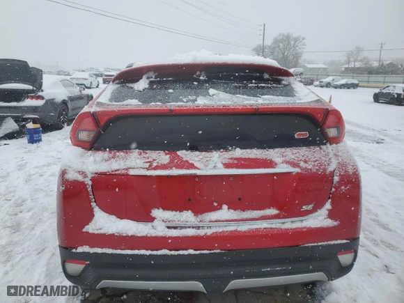 2020 Mitsubishi Eclipse Cross SE with VIN JA4AS5AA7LZ000400, listed as a Copart auction lot 88229895 with 56,221 mi miles and Salvage Title. Bid and sale history available at carsss.com. Image 6.