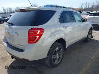 2016 Chevrolet Equinox LTZ with VIN 2GNFLGEK5G6192772, listed as a IAAI auction lot 41797023 with 97,882 mi miles. Bid and sale history available at carsss.com. Image 4.