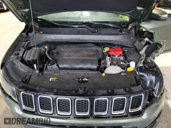2020 Jeep Compass Latitude с VIN 3C4NJDBB6LT153787, выставлен на аукционе Copart как лот 56795085 с пробегом 62 020 миль миль и Списание • Salvage title. История ставок и продаж доступна на DreamBid. Изображение 12.