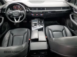 2017 Audi Q7 Premium Plus with VIN WA1LAAF71HD032877, listed as a Copart auction lot 46947115 with 115,218 mi miles and Salvage Title. Bid and sale history available at carsss.com. Image 8.