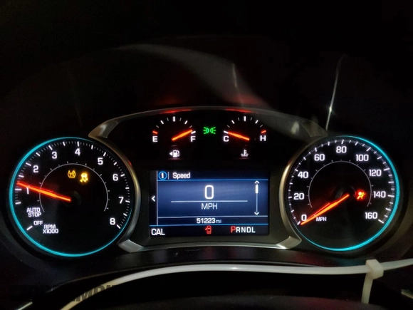 2021 Chevrolet Equinox LT with VIN 3GNAXUEV3MS146183, listed as a Copart auction lot 42927115 with 51,223 mi miles and Salvage Title. Bid and sale history available at DreamBid. Image 9.