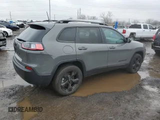 2023 Jeep Cherokee Altitude Lux with VIN 1C4PJMMB3PD104838, listed as a Copart auction lot 46639775 with 9,439 mi miles and Salvage Title. Bid and sale history available at carsss.com. Image 3.