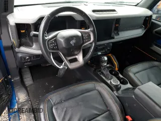 2022 Ford Bronco with VIN 1FMDE5CP3NLB42773, listed as a Copart auction lot 74201444 with Not Provided miles and Salvage Title. Bid and sale history available at DreamBid. Image 8.