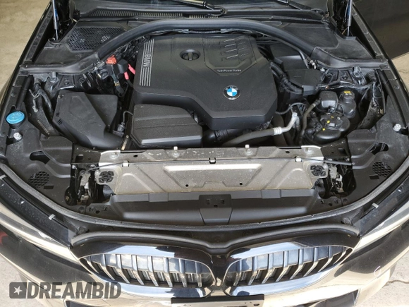 2020 BMW 3 Series 330i xDrive with VIN 3MW5R7J01L8B09304, listed as a Copart auction lot 50698125 with 49,409 mi miles and Salvage Title. Bid and sale history available at carsss.com. Image 11.