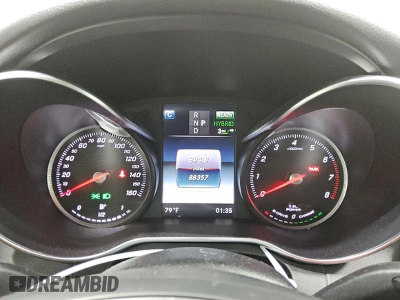 2018 Mercedes-Benz C 350e with VIN 55SWF4HB9JU243670, listed as a Copart auction lot 49882275 with 88,357 mi miles and Clean title. Bid and sale history available at DreamBid. Image 9.