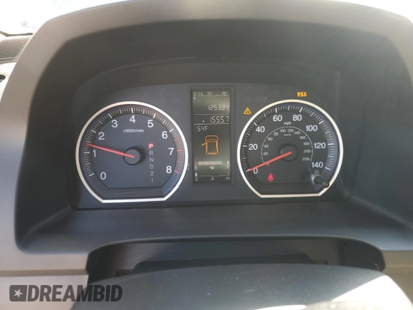 2008 Honda CR-V EX with VIN 5J6RE48578L042475, listed as a Copart auction lot 48035115 with 125,384 mi miles and Salvage Title. Bid and sale history available at carsss.com. Image 9.