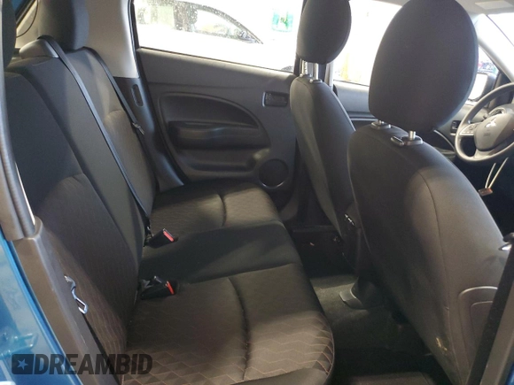 2023 Mitsubishi Mirage ES with VIN ML32AUHJ4PH001693, listed as a Copart auction lot 54313325 with 40,622 mi miles and Salvage title. Bid and sale history available at DreamBid. Image 11.