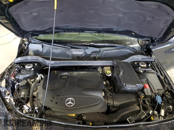 2019 Mercedes-Benz CLA with VIN WDDSJ4EB1KN736996, listed as a Copart auction lot 48208973 with 56,082 mi miles. Bid and sale history available at carsss.com. Image 11.